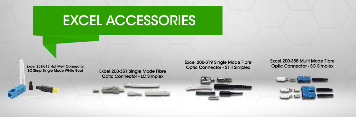 Excel - 200-302 Fibre Optic Connectors Single Mode FC Simplex