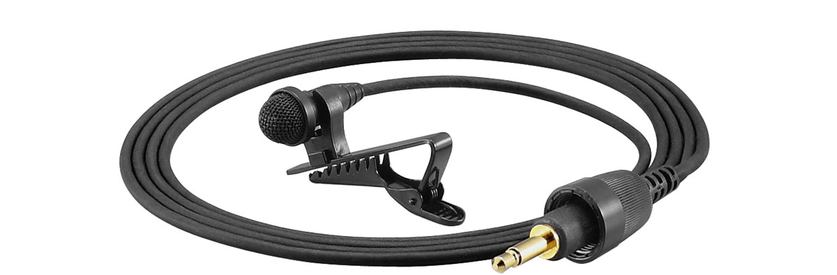 toa omnidirectional lavalier microphone