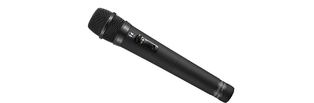 toa wireless handheld speech microphone
