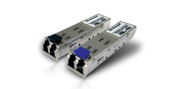 DEM-312GT2 1 port SFP LX MM Fibre Transciever