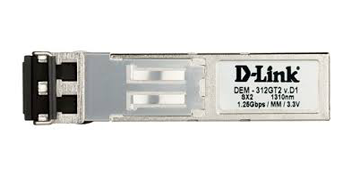 DEM-312GT2 1 port SFP LX MM Fibre Transciever