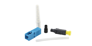 203-013-Excel-SC-SIMP-Singlemode-Hot-Melt-Connector-White-Boot