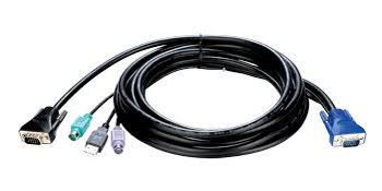 KVM-401 - Combo KVM Cable 1.8 meters for KVM-440/450