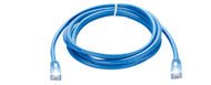 NCB-5EUBLUR1-2 D-Link Cat5E UTP 24 AWG Round Patch Cord - 2M Blue Color