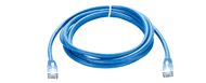 NCB-5EUBLUR1-3 D-Link Cat5E UTP 24 AWG Round Patch Cord - 3M Blue Color