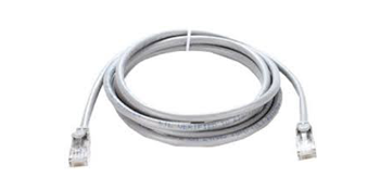 NCB-C6UGRYR1-05 Cat6 UTP 24 AWG Round Patch Cord 0.5M Grey Color