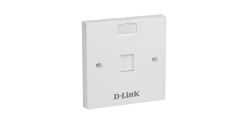 NFP-0WHI11 D-link Single Port Faceplate