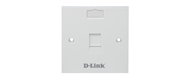 NFP-0WHI11 D-link Single Port Faceplate