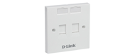NFP-0WHI21 D-link Dual Ports Faceplate
