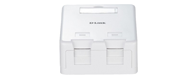 NKB-1WHI21 D-Link Dual Port Keystone Box