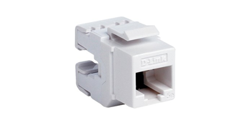 NKJ-5EWHI1B21 D-Link CAT5e Keystone UTP Module White