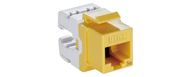 NKJ-5EYEL1B21 - D-Link Cat5E UTP Keystone Jack - Yellow Color