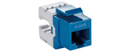 NKJ-C6BLU1B21 D-Link Cat6 UTP Keystone Jack - Blue Color