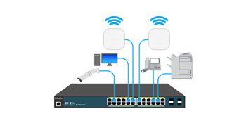 Engenius EWS5912FP 8 Port Managed Gigabit 130W PoE Switch​