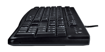 Logitech K120 Keyboard Black USB   