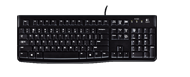 Logitech K120 Keyboard Black USB 