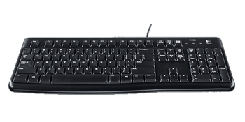 Logitech MK120 Wired Desktop En-AR Keyboard 