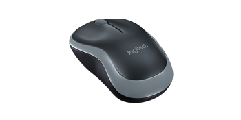 Logitech M185 Mouse Optical Wireless Grey - Radio 