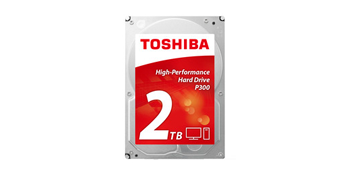 HDWD120EZSTA - Toshiba P300 3.5 2TB  Desktop Internal Hard Drive  