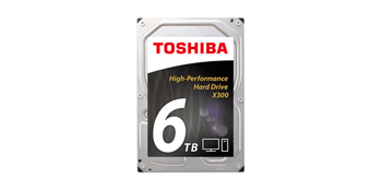 HDWE160EZSTA - Toshiba X300 3.5 6TB  SATA Desktop Internal Hard Drive   